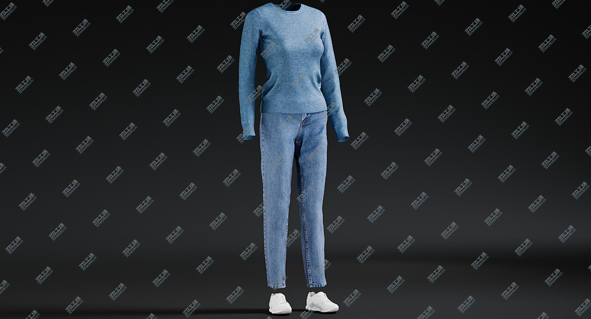 images/goods_img/20210313/Womens Jeans Pullover Sneakers 1 3D model/3.jpg